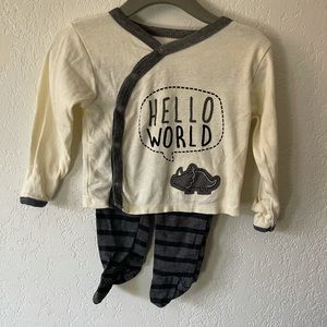 Baby boy layette set